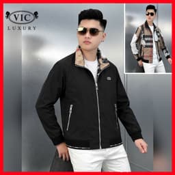 KHOÁC GIÓ NAM HAI MẶT,1 ÁO-2 MẶT-2 PHONG CÁCH,ĐỔI MẶT ÁO ĐỔI VIBE TÍCH THÌ,TIỆN LỢI DỄ MẶC AK-62602 VIC 2