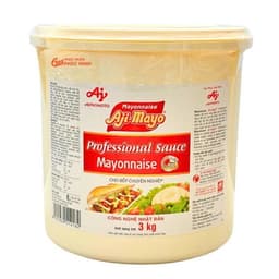Xốt Mayonnaise Aji-mayo Professional Sauce 3kg/Xô - Xô 4