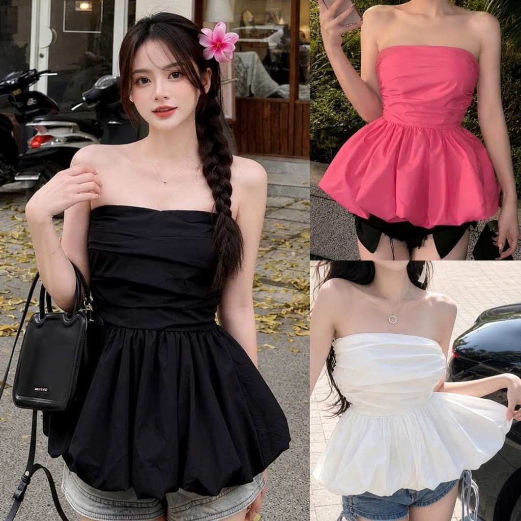 Áo cúp ngực có mod dáng xoè xinh đẹp A2001