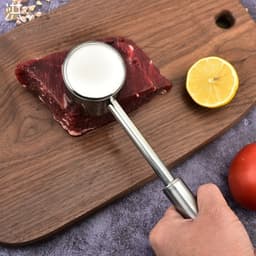 Búa Đập Thịt Inox 304 Hai Đầu, Búa Dầm Thịt Đa Năng 6