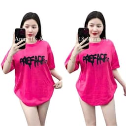 [ Áo Thun MỎNG ] Áo thun cotton nữ Bình Dân cổ tròn vải mỏng nhẹ hình 3 ngôi sao chữ chảy -thoitrangthubio98 2