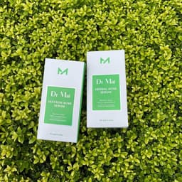 Combo hỗ trợ chăm sóc da mụn, thâm, cân bằng dầu thừa Sữa rửa mặt và Serum Dr Mai 9