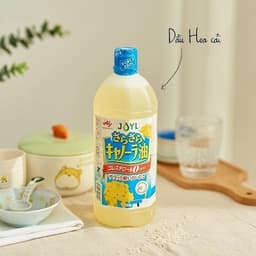 Dầu Ăn Hạt Cải Ajinomoto Sakuko Chai 1000g, Dầu Ăn Thực Vật Hữu Cơ tại shop Unmei Trading 4