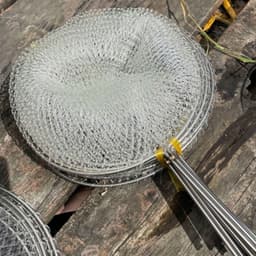 VỢT INOX XÚC CÁ – ĐA DẠNG KÍCH CỠ, NHIỀU LOẠI TÙNG VÀ GÂN ĐAN TAY, BỀN CHẮC DỄ SỬ DỤNG 4