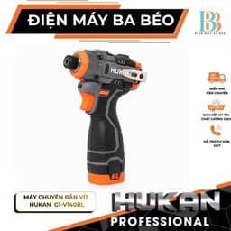 Máy Chuyên Bắn Vít Có Búa HUKAN G1-V140BL, Lực Siết 140Nm 3 Tốc Độ, Động Cơ Không Chổi Than 1