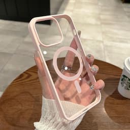 Ốp Sạc Không Dây Từ Tính Ốp lưng iPhone Cho Iphone 7 xs xr 11 12 13 14 15 16 Pro Max Plus Vỏ Cứng Chống Sốc Trong Suố 9