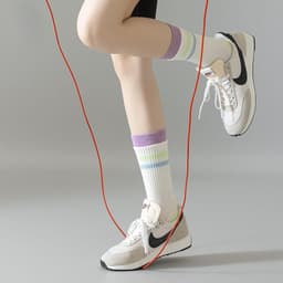 Tất/Vớ cotton Thể Thao Thoáng Khí Khử Mùi Cho Nữ, Phối Màu Trẻ Trung, Năng Động 3