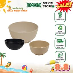 Combo Bát Chấm Phíp Việt Nhật Chén Chấm Gia Vị Nước Mắm 6826/7/8, Bộ Chén Đựng Nước Chấm - TADAHOME 1