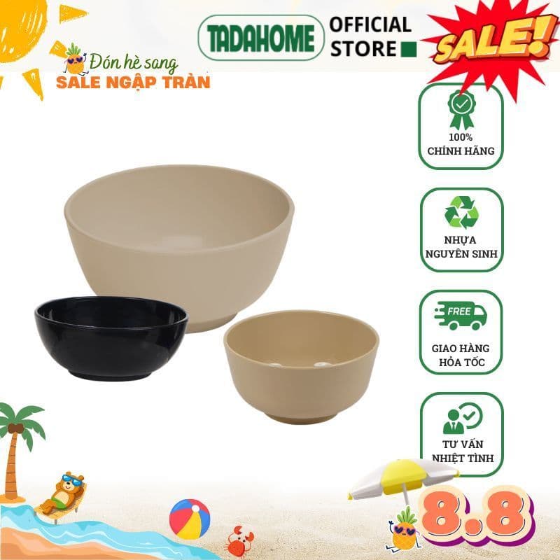 Combo Bát Chấm Phíp Việt Nhật Chén Chấm Gia Vị Nước Mắm 6826/7/8, Bộ Chén Đựng Nước Chấm - TADAHOME