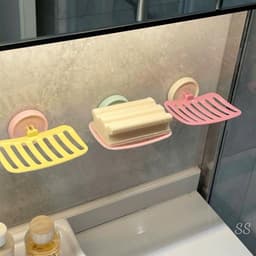 Kệ Để Xà Phòng Hút Chân Không Nhỏ Gọn, Dán Tường Không Khoan, Chống Nước, Chịu Lực Tốt VOICON-[SS67] 2