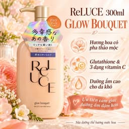 Sữa Dưỡng Thể Nước Hoa ReLUCE 300ml Nhật Bản Dưỡng Ẩm Mềm Da Mùi Hương Dễ Chịu 3