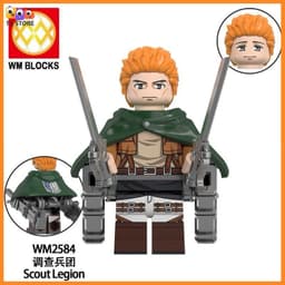 Attack On Titan Đồ Chơi Lắp Ráp Các Nhân Vật Truyện Tranh Đại Chiến Titan (WM6166) 2