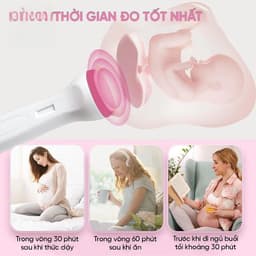 [TẶNG GEL] Máy nghe tim thai tại nhà Fetal Doppler – Máy theo dõi nhịp tim thai mini cho mẹ bầu Freeship 7