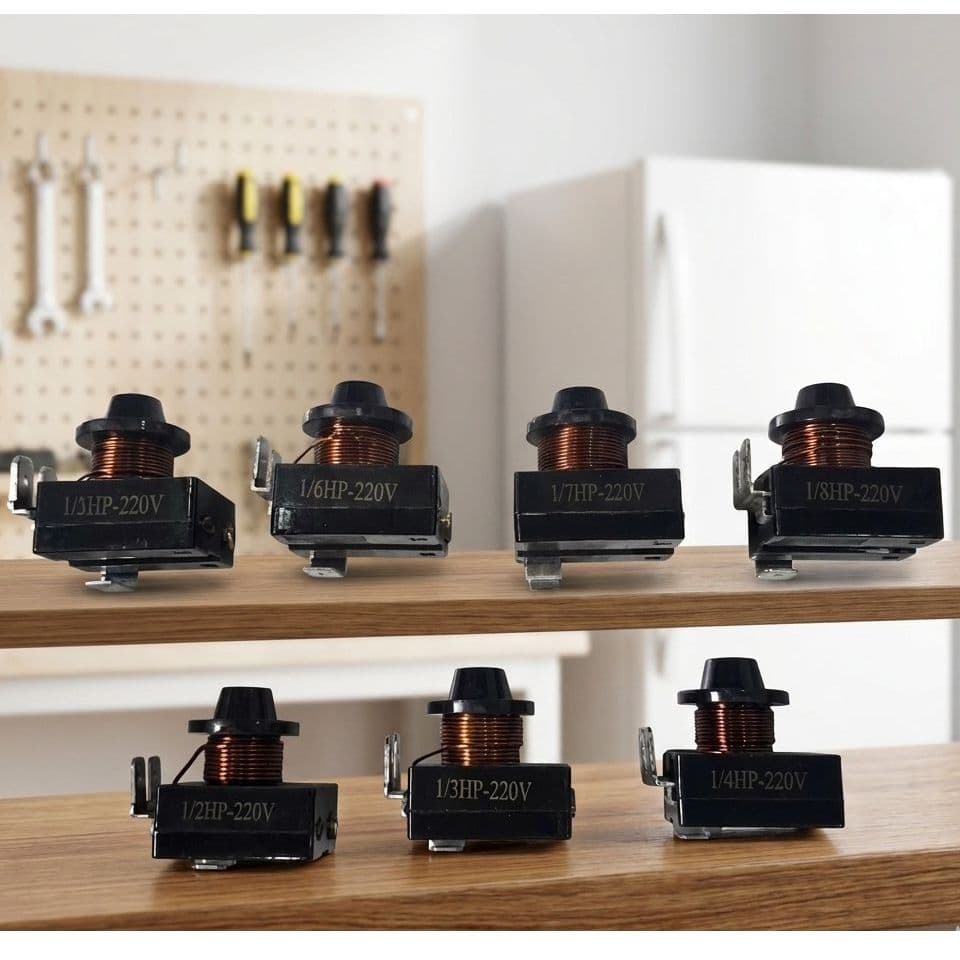 Rơ Le Cơ Khởi Động Block Tủ Lạnh (Relay Sợi Đốt / Rơ Le Quấn Đồng)