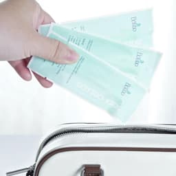 (Combo 1 hộp gạc + 2 tăm bông 400 que) Hộp 30 que gạc rơ luoi cho bé cao cấp an toàn hộp 30 tưa luoi vệ sinh răng miệng 5