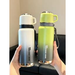 Bình Giữ Nhiệt Inox 316 Cao Cấp 800ml Kèm Nắp Uống Nước & Quai Tay Cầm Tiện Lợi BINHGIUNHIE VINBEO VOICON-[CU22] 2