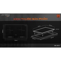 Bếp từ đôi Junger CEJ-201-II 5