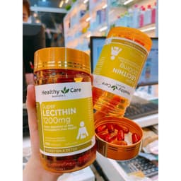 Mầm đậu nành Healthy Care Super Lecithin 1200mg của Úc 100 viên 4