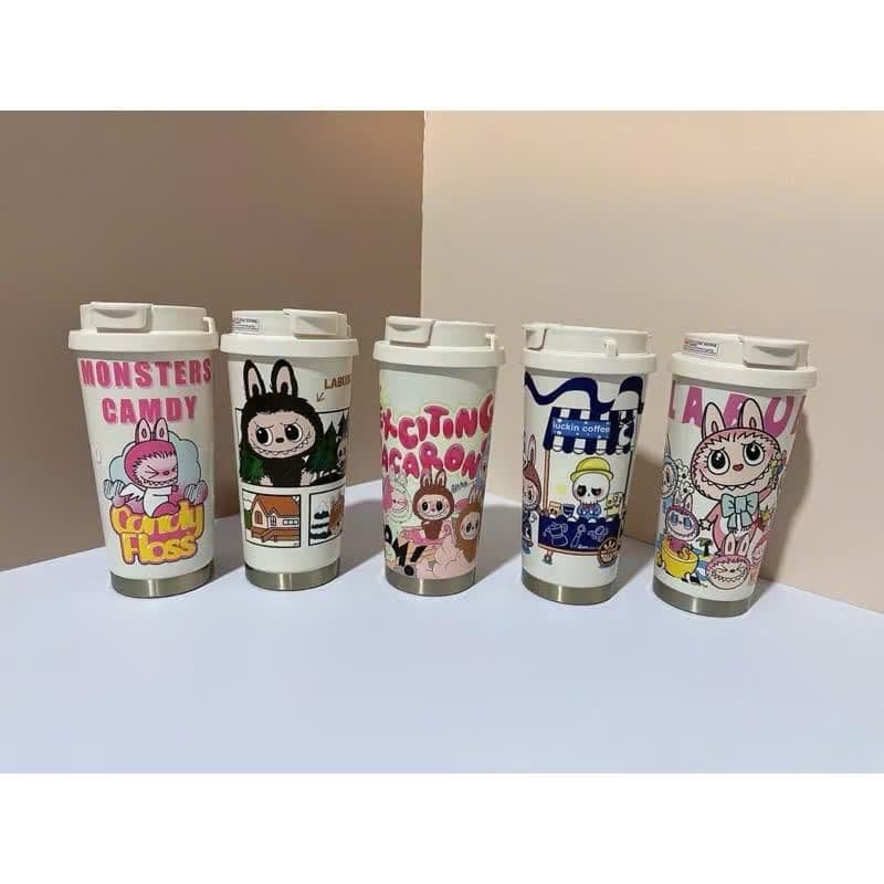 Cốc Giữ Nhiệt Hình Labubu 600ml Siêu Hot ( Tặng Phụ Kiện )