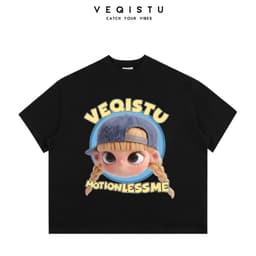 Áo Thun BOXY Local Brand VEQISTU "Baby", Áo Thun Boxy Form Rộng Unisex  250Gsm Cotton 2