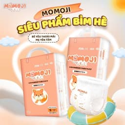 Combo 3 Bịch Tã Bỉm Momoji Extra Plus Mềm Mại, Siêu Mỏng, Siêu thấm hút đủ size 3