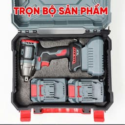 1 Máy Siết Bulong Bắn Vít BOSSUN M21B-IW400BL - Động Cơ Không Chổi Than, Lõi Đồng, Lực Siết 400Nm, 3 Cấp Tốc Độ 9