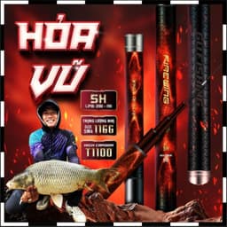 Cần Tay GUF Hỏa Vũ Tặng Áo Nắng 1