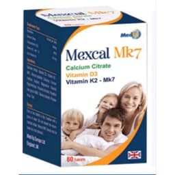 Mexcal Mk7, Ngừa Loãng Xương ở người lớn tuổi,Cho Bà Bầu.hỗ  trợ phát triển chiều cao (60 Viên)>> BUN BUN SHOP 20 3