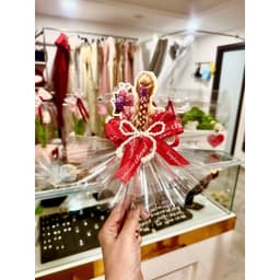 💐 PHÔI CÔ GÁI QUẤN T.I.ỀN 10 ống – BÓ HOA MINI HANDMADE THANH LỊCH, SANG TRỌNG 💐 7