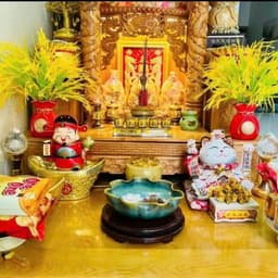 Bình lúa thần tài 40cm giả trang trí phòng decor - Decor Phòng Trang Trí Nhà [Bao gồm bình + 28 nhánh lúa] 2