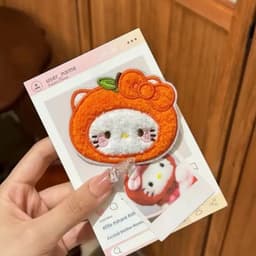 Phụ Kiện Tóc Kitty Nơ Dễ Thương - Miếng Dán Tóc Mái Xinh Xắn 8