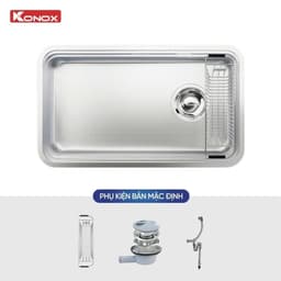 Chậu rửa bát Konox Tari Smart 8047PP 7