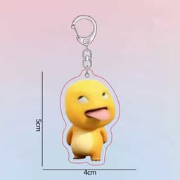 Móc Khóa Nailong Khủng Long  Meme Nhựa Acrylic Treo Balo-Qùa Tặng Bạn Bè 5