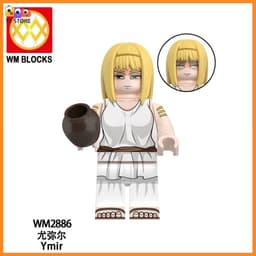 Minifigure Attack On Titan Đồ Chơi Lắp Ráp Mô hình Các Nhân Vật Truyện Tranh Attack on TiTan (WM6204) 5