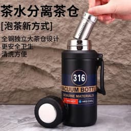 Bình Giữ Nhiệt VACUUM BOTTE Inox 316 Dung Tích 800/1000ml - Giữ Nhiệt Lâu, Dùng Cho Nam Nữ -[VOICON-[LA88] 3