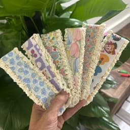 Băng Đô (LOẠI 1)   Velcro Phong Cách Hàn Quốc Ngọt Ngào & Retro Cho Quấn Tóc 6
