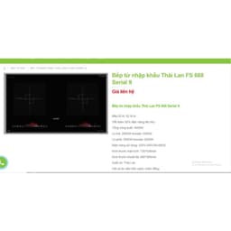 Bếp từ Faster FS 668 Serial 9 | Bếp từ âm Inverter | Công nghệ mới liu riu | bh 3 năm 6