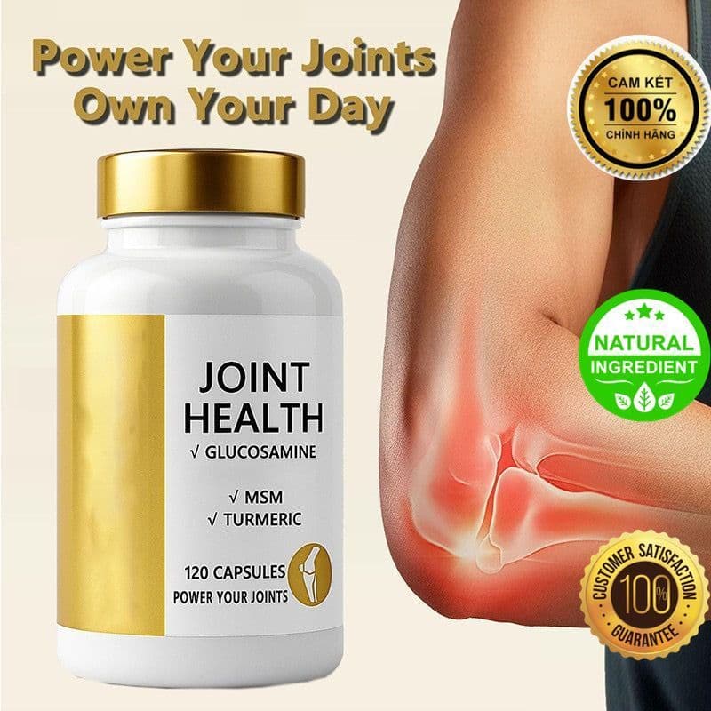 Viên Bổ Khớp Joint Health Glucosamine-Tăng Cường Sức Khỏe Xương Khớp, Cải Thiện Bôi Trơn Khớp, Chống Khô Khớp_ZÁ RẺ  