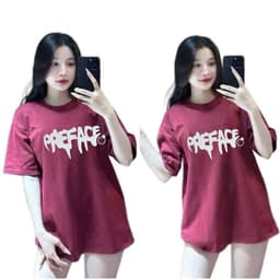 [ Áo Thun MỎNG ] Áo thun cotton nữ Bình Dân cổ tròn vải mỏng nhẹ hình 3 ngôi sao chữ chảy -thoitrangthubio98 5