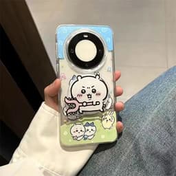 Giá đỡ điện thoại Chiikawa có túi khí, Chiikawa Usagi, sóc bay nhỏ, hoạt hình, giá đỡ để bàn xoay được 8