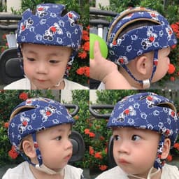 Mũ bảo vệ đầu cho bé đa năng - Nón bảo hiểm bảo vệ đầu cho bé tập bò/ tập đi/ chạy xe đạp/ ngồi xe máy - Hàng Việt Nam 1