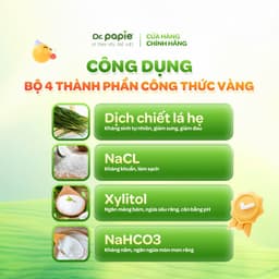 Combo 2 Gạc Rơ Lưỡi Dr.Papie 0+ Giúp Làm Sạch Răng Lưỡi, Ngừa Tưa Lưỡi & Nấm Miệng Hiệu Quả. 8