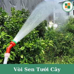 Vòi sen tưới cây 1000 lỗ chuyên dùng tưới cho rau, lan và hoa cây cảnh không bị dập nát, rửa trôi đất 7