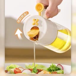 Bình Rót Dầu Ăn 2 trong 1  Dung Tích 460ml Chất Liệu Thủy Tinh Cao Cấp VOICON-BIN99 7