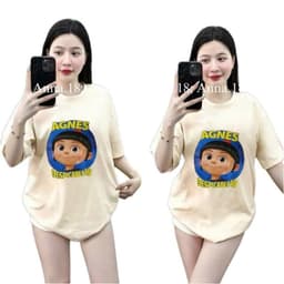 ( Áo Thun MỎNG ) Áo thun Nữ chữ ANNNES -thời trang học sinh chất cotton su tay lỡ Mặc mát mẻ -Thoitrang98 4