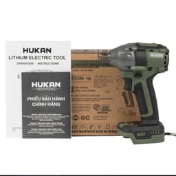1 Máy Siết Bulong Pin 21V HUKAN GC-IWL290N Lực Siết 290Nm - Không Chổi Than - Đầu 2 Trong 1 Đa Năng 4