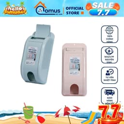 Hộp Treo Tường Đựng Túi Nilon Việt Nhật 2755, Hộp Nhựa Bảo Quản Túi Có Nắp Bật Tiện Dụng - DOMUS 1