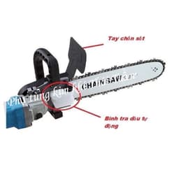 Bộ Chuyển Đổi cưa xích gắn máy mài cầm tay tra dầu tự động, luoi cưa xích, bộ lam xích gia tốt 1