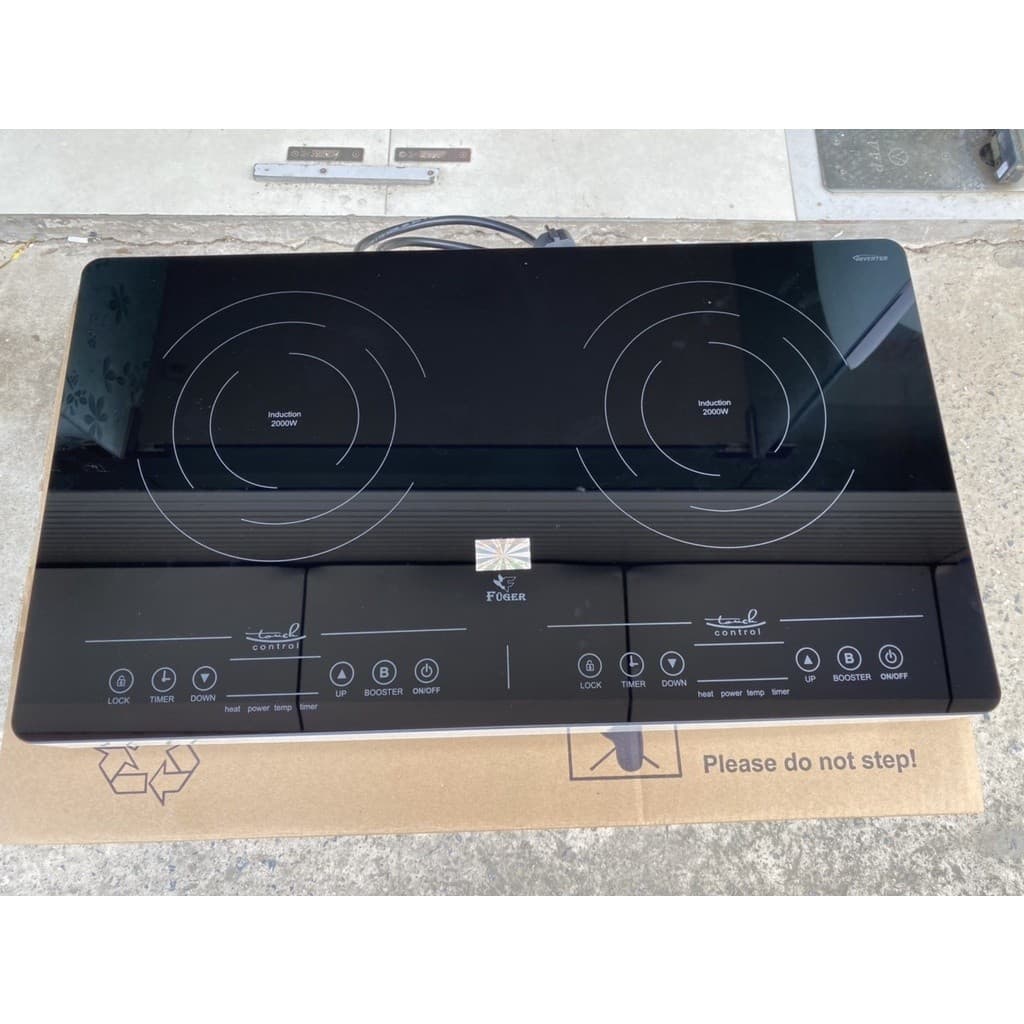 Bếp từ đôi dương Fuger 60D / Công nghệ inverter tiết kiệm 30% điện năng / Bếp từ dương / Bảo hành chính hãng 2 năm