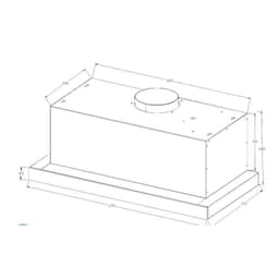 Máy Hút Mùi Nhà Bếp Arber 700KH | Thiết Kế Hiện Đại, Hút Siêu Êm | Công suất 1400m3/h 8